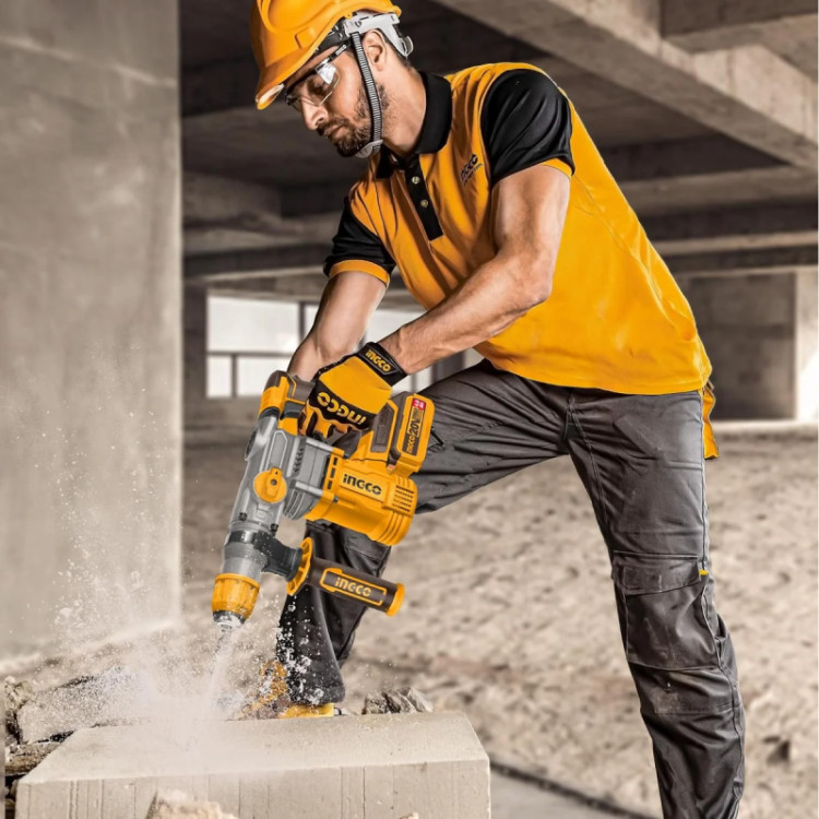 بتن کن شارژی 20 ولت اینکو مدل CRHLI202882